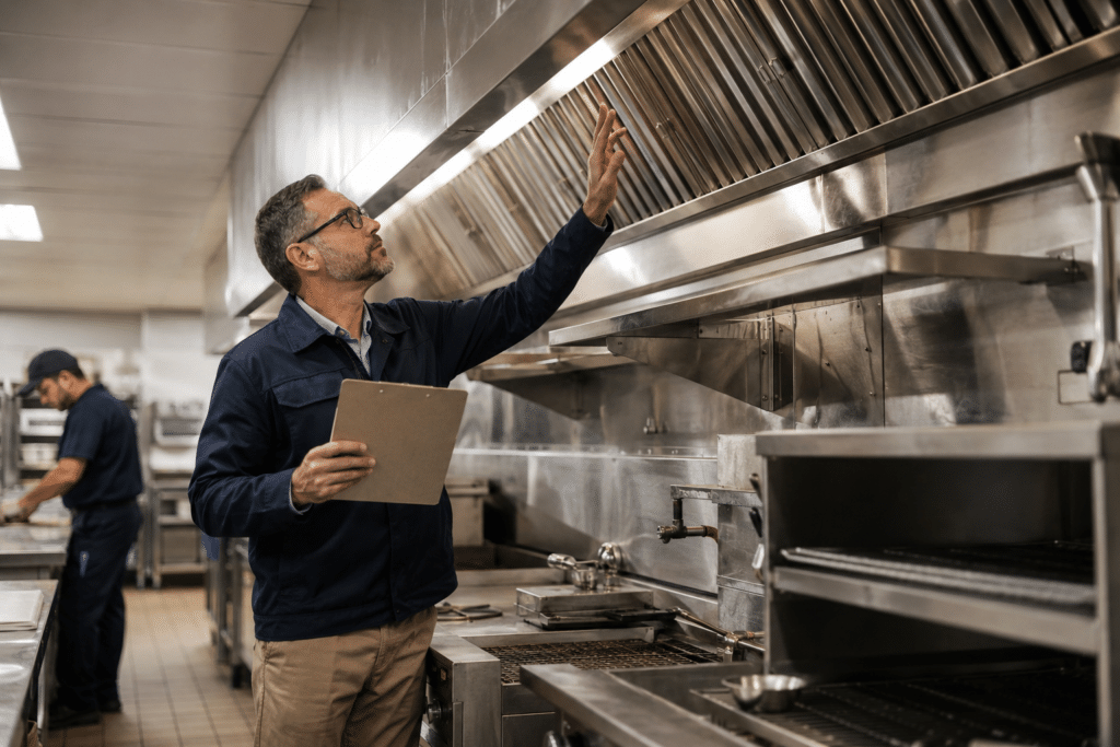Commercial kitchen hood cleaning frequency guide for restaurant owners